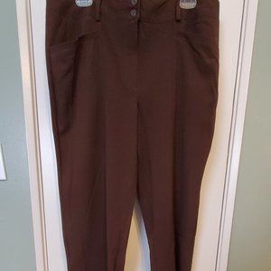NY City Brown Basic Stretch Pant